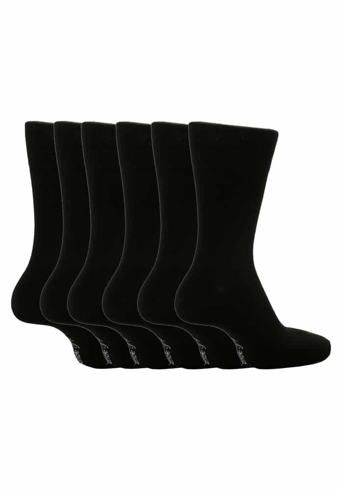 Gentle Grip - 6 Paar Gentle Grip Socken für Herren, nicht elastisch - MGG100
