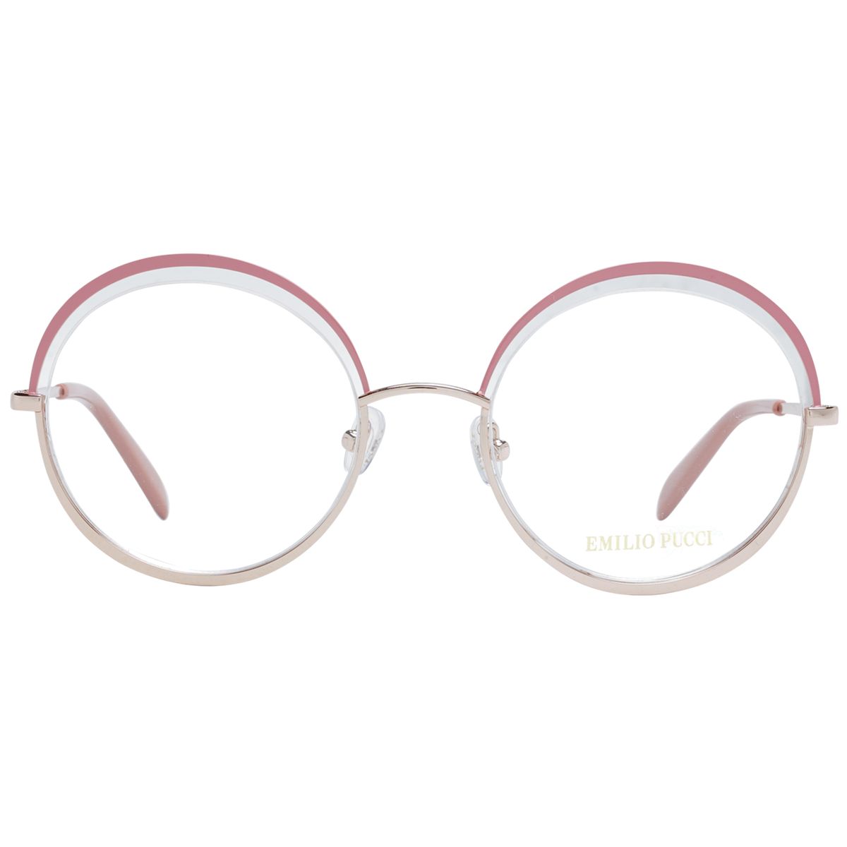Elegante runde Metallbrille