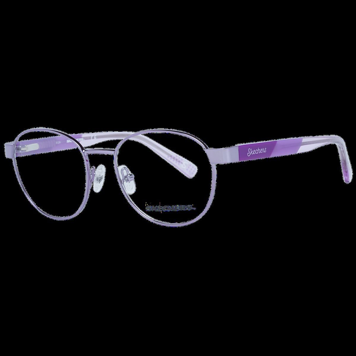 Runde Metallbrille Violett