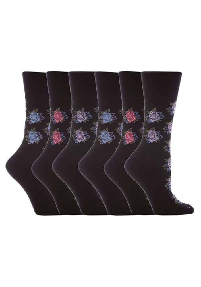 Gentle Grip - 6 Paar Damen Gentle Grip nicht elastische Socken - GG32