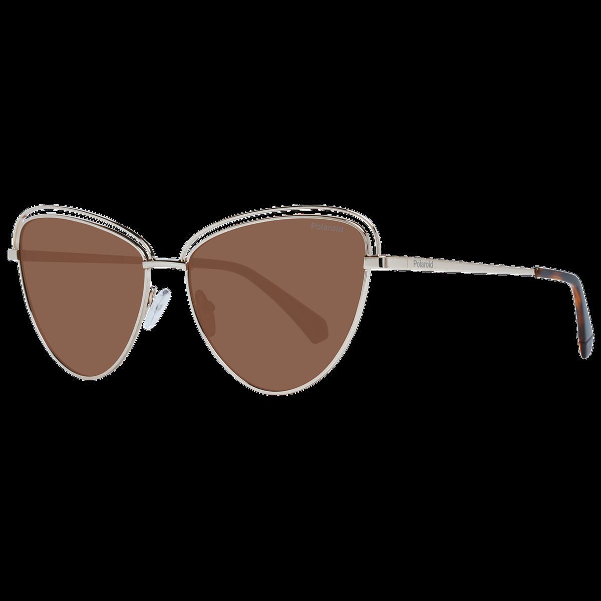 Cat-Eye Sonnenbrille mit Metallrahmen