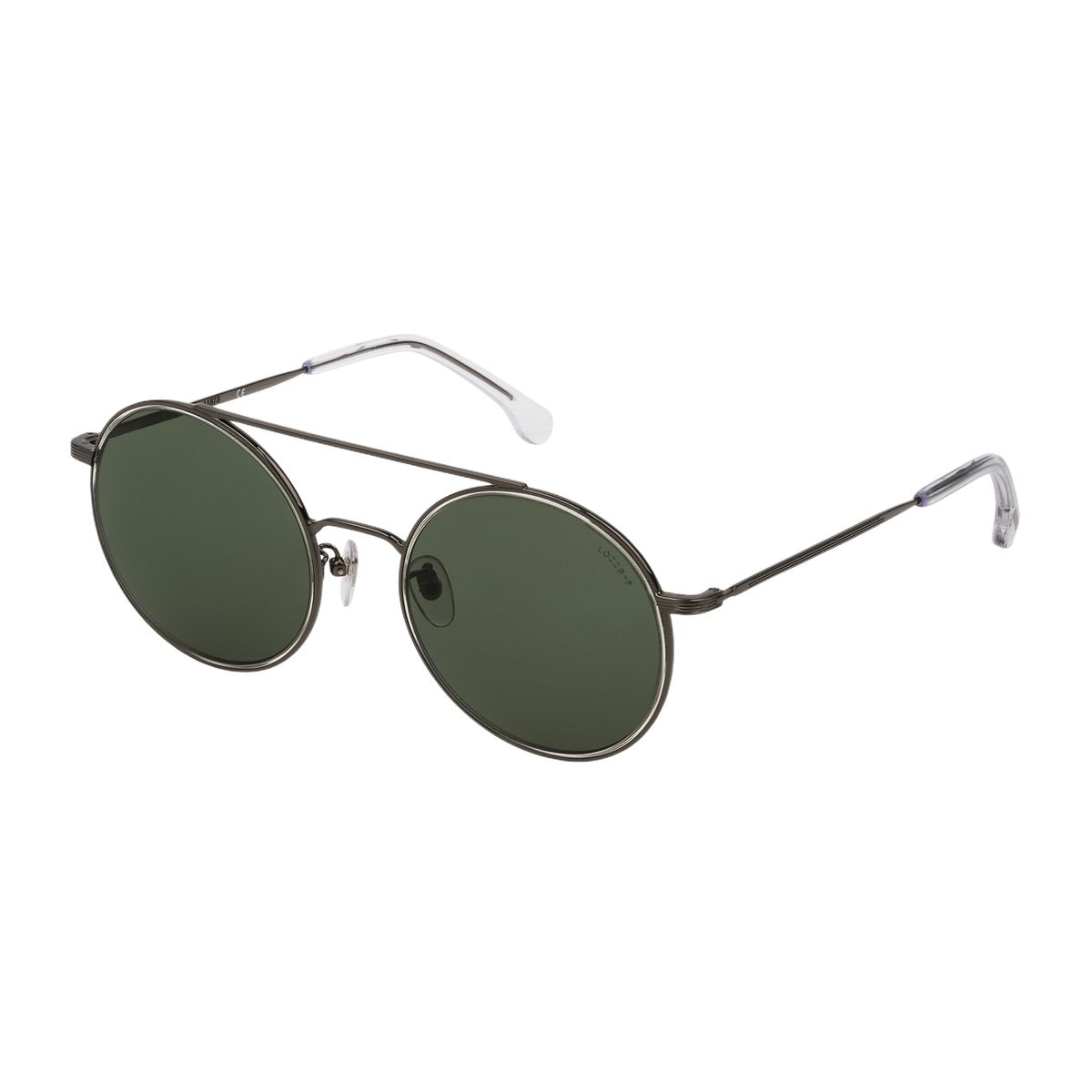 Runde Sonnenbrille mit Metallrahmen