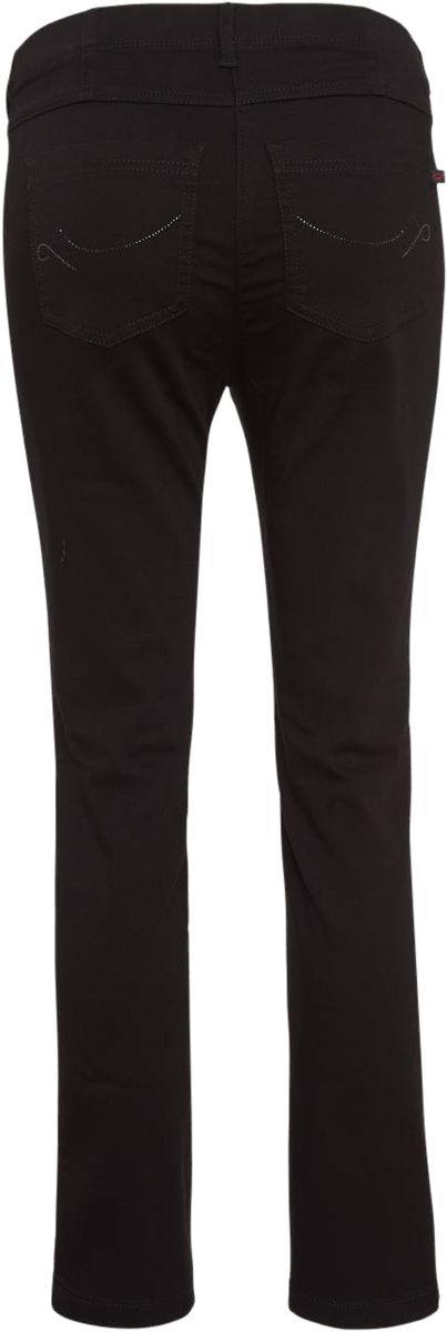 Schmale Stretchhose mit unsichtbarem Bund