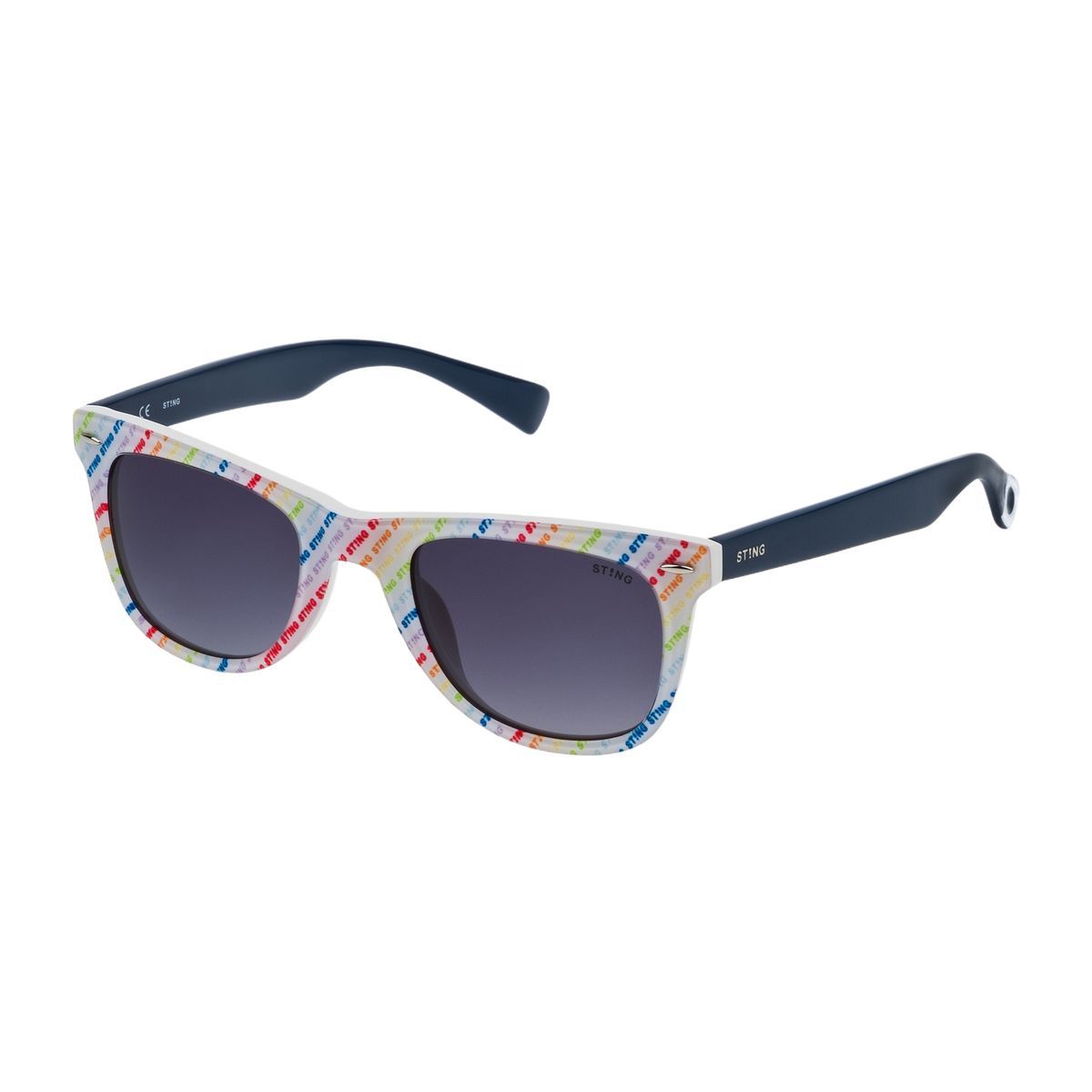 Moderne Sonnenbrille mit Musterrahmen