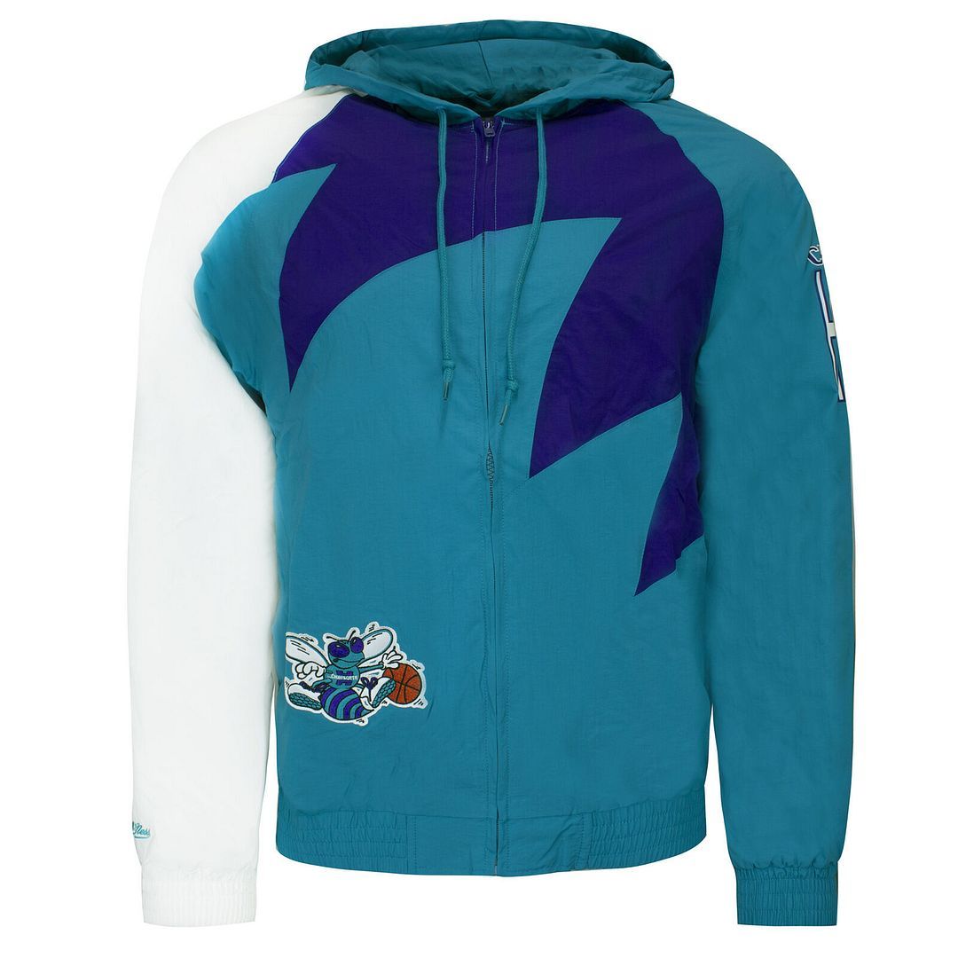 Charlotte Hornets türkise Kapuzenjacke