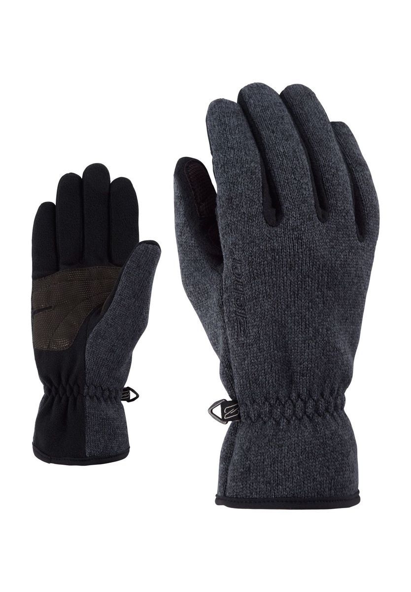 Warme, fleecegefütterte Strickhandschuhe