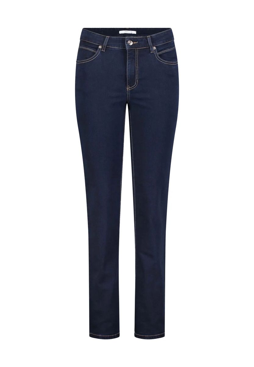 Straight-Fit-Jeans mit mittlerer Bundhöhe