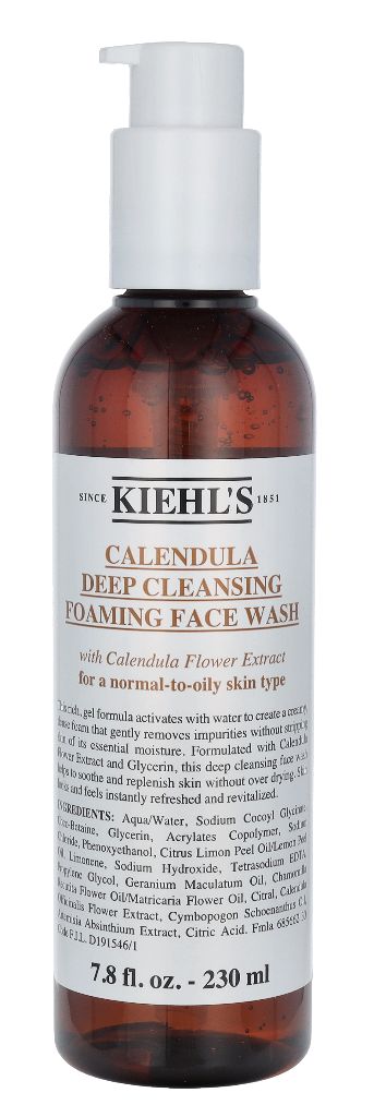 Kiehl's Calendula Deep Cleansing Foaming Face Wash 230ml