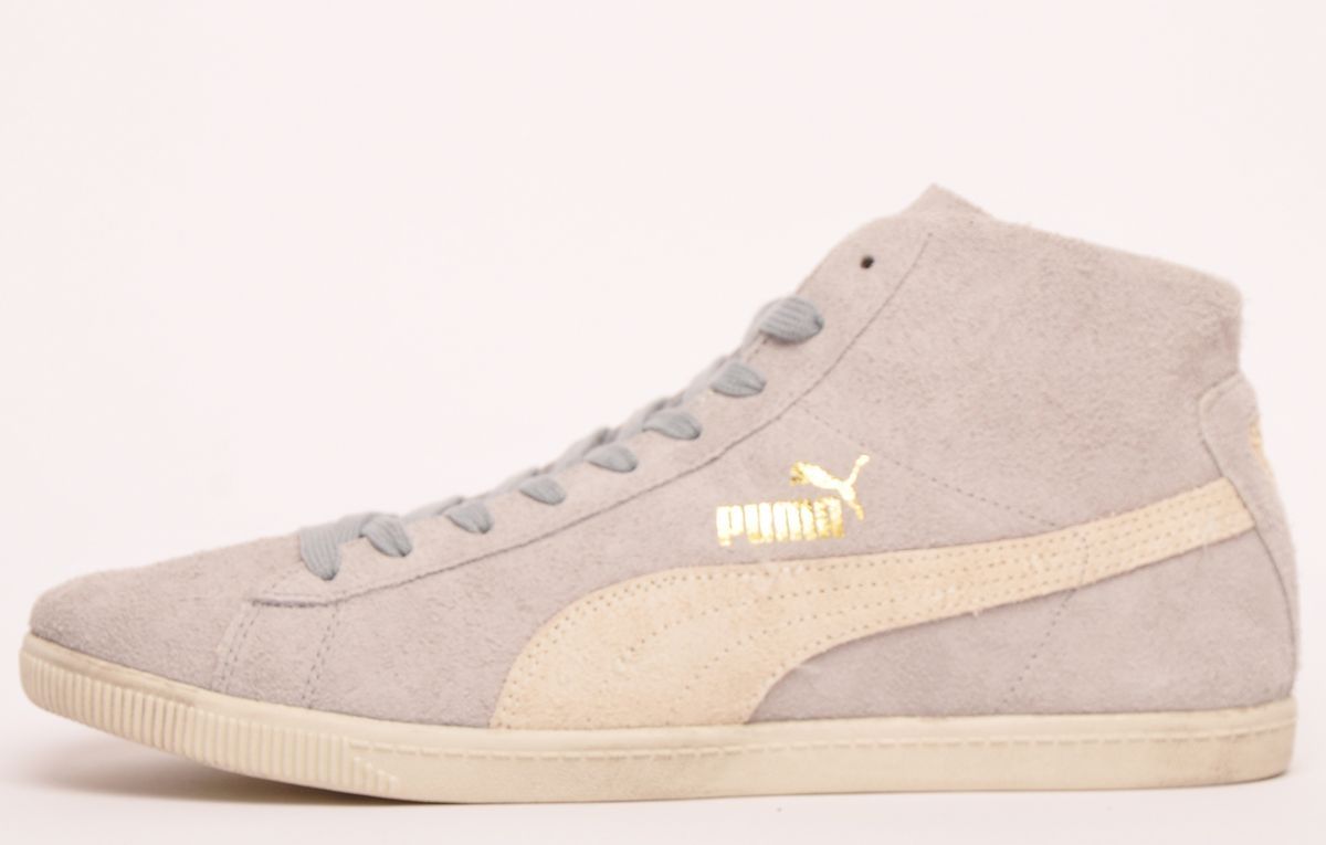 Vintage Wildleder High-Top Sneaker