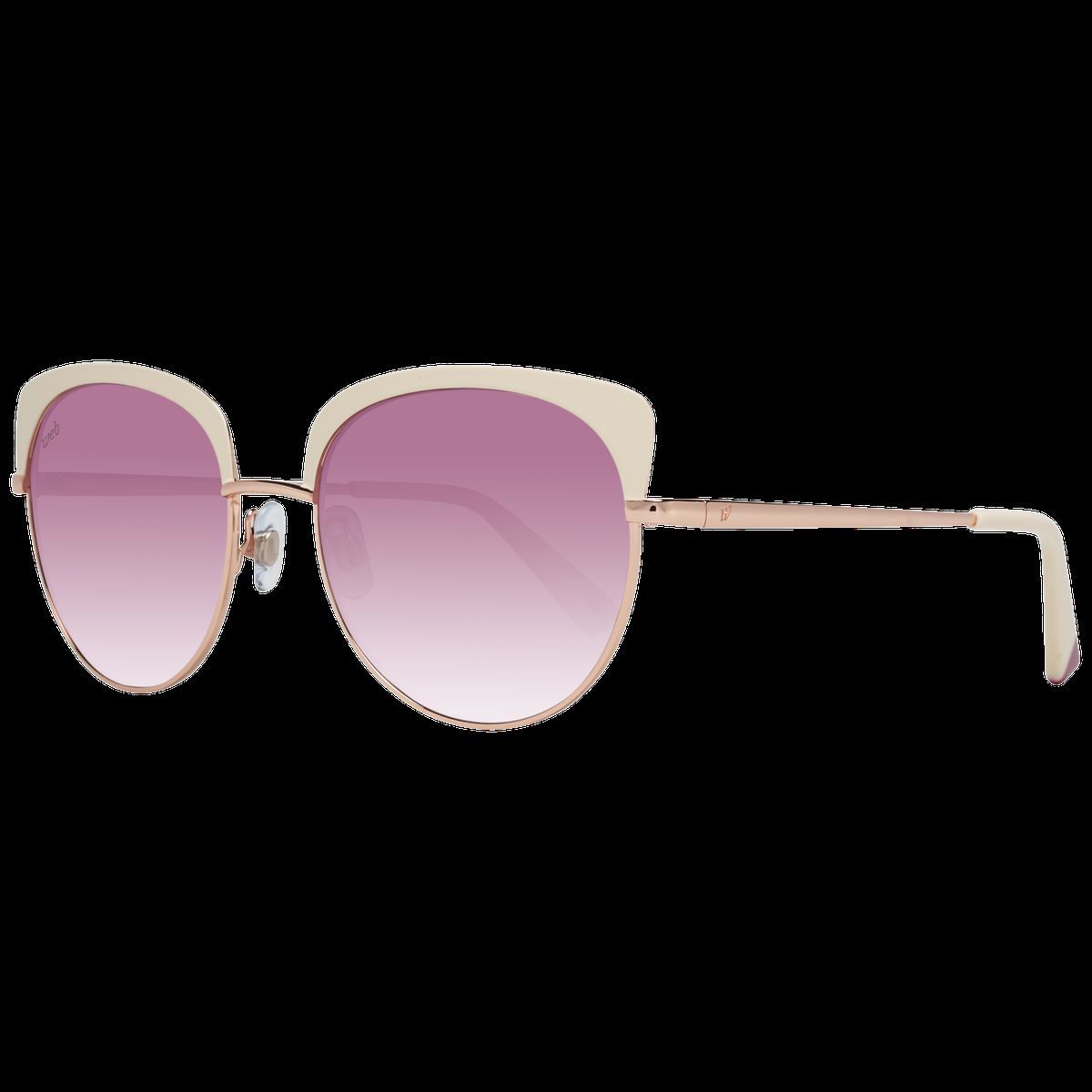 Schmetterling Sonnenbrille mit pinkfarbenen Verlaufsgläsern