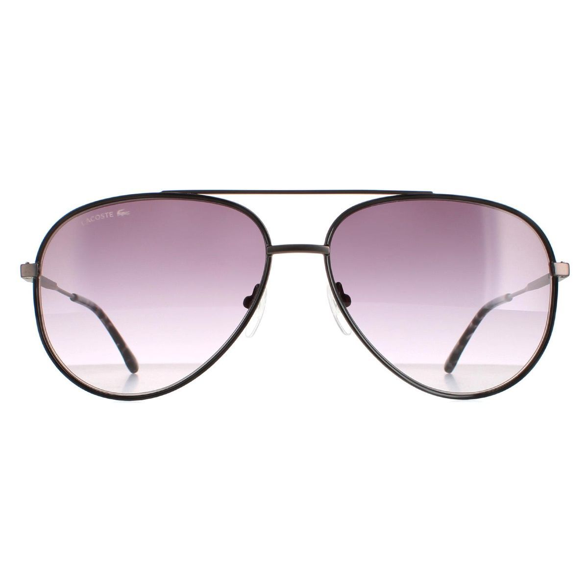 Herren-Metall-Pilotenbrille mit Farbverlaufsgläsern