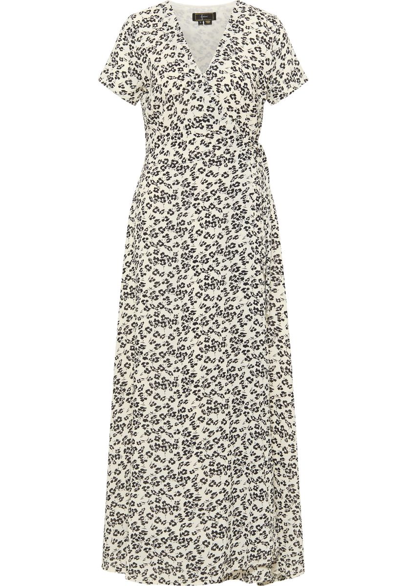 Wickel Maxikleid mit Blumendruck