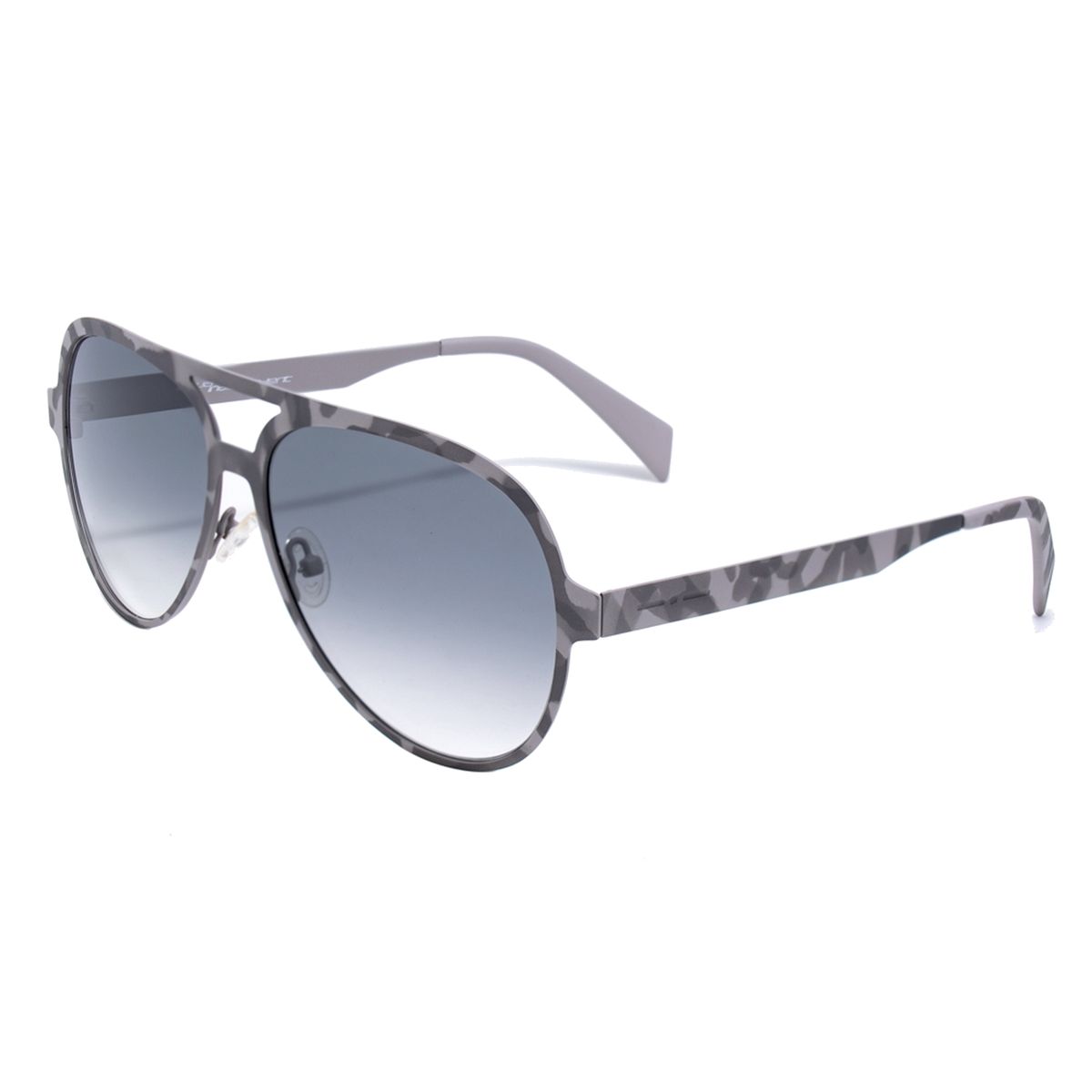 Pilotenbrille mit Camouflage-Muster