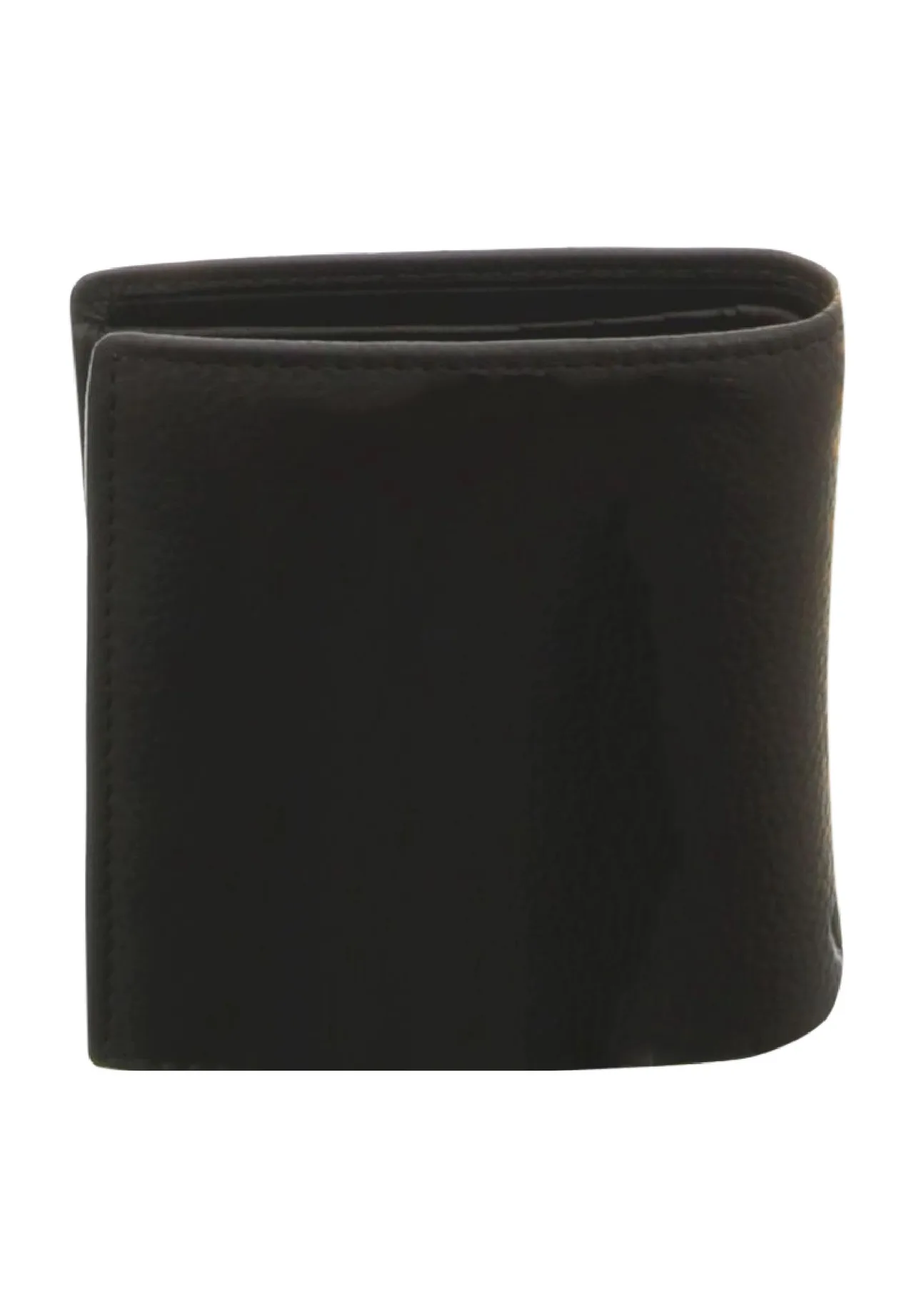 Klassische Bifold-Börse aus strukturiertem Leder
