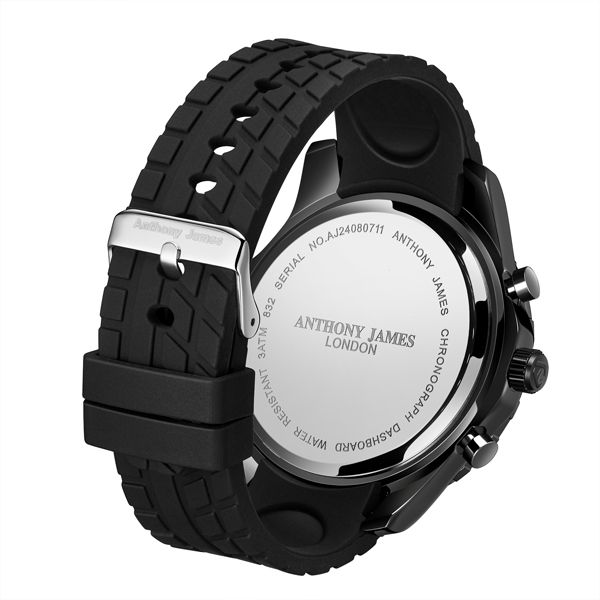Sportliche Dashboard-Chronographenuhr