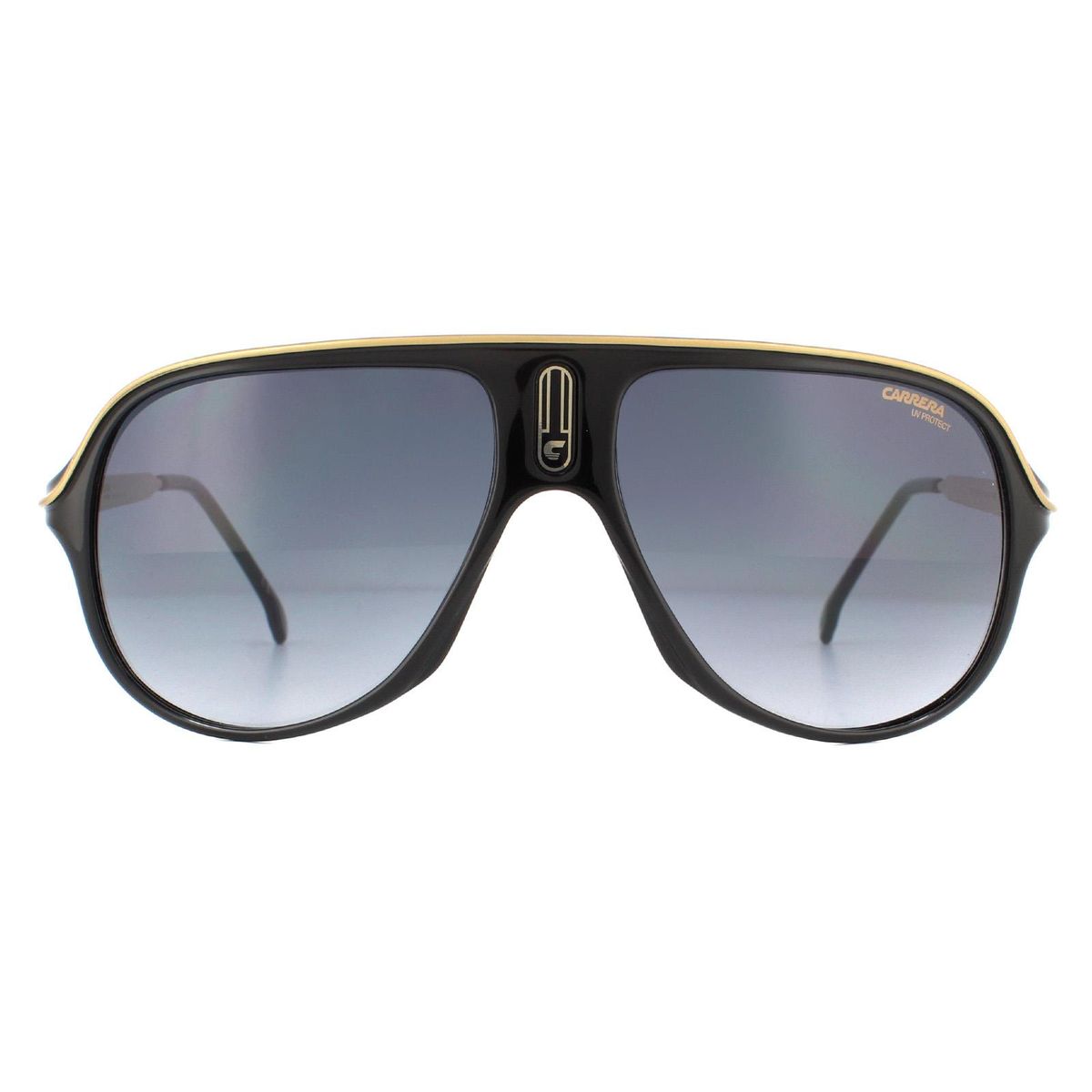 Klassische Pilotenbrille mit Logo-Detail