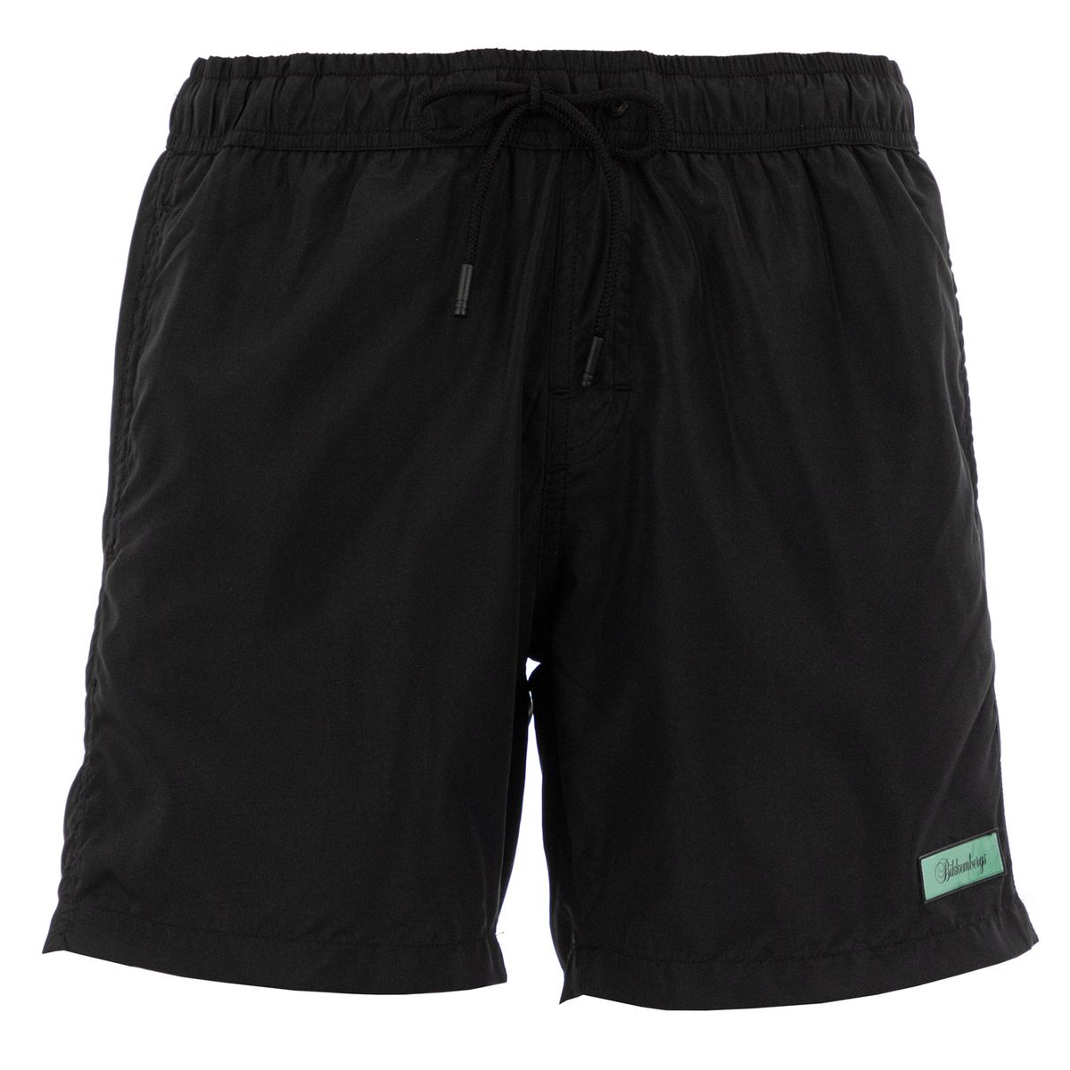 Herren Badeshorts uni Schwarz