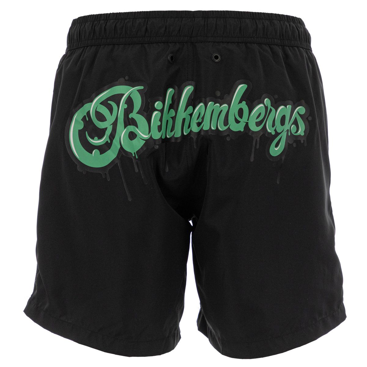 Badeshorts mit Bubble-Graffiti-Grafik