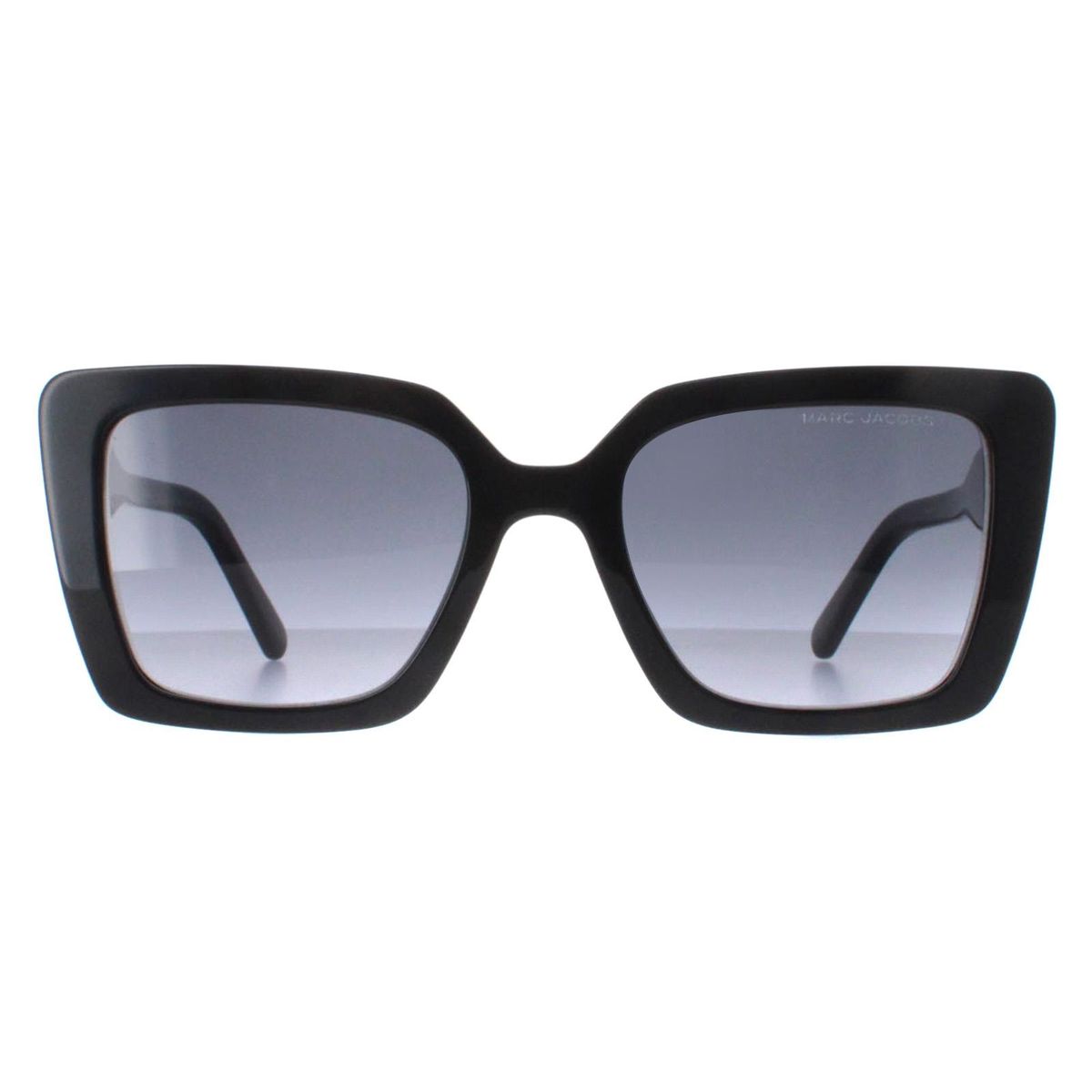 Sonnenbrille mit quadratischem Rahmen und Farbverlaufsgläsern