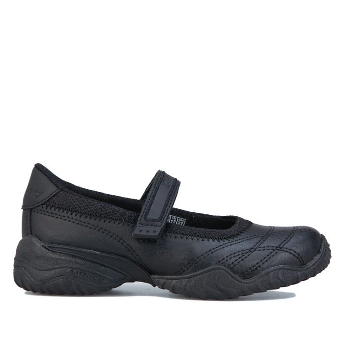 Chaussures Velocity Pouty Skechers Pour Fille en Noir