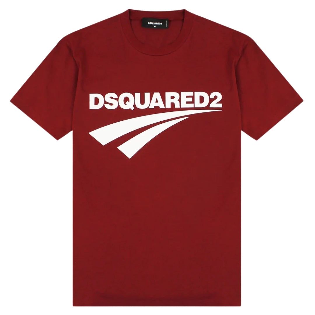 T-Shirt mit Grafiklogo und Baumwoll-Rundhalsausschnitt