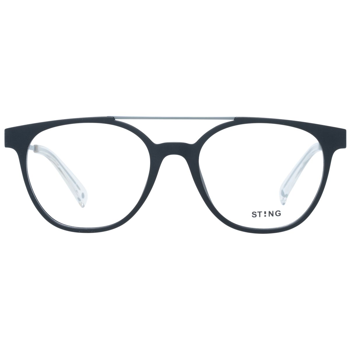 Elegante Panto-Brille mit Doppelsteg