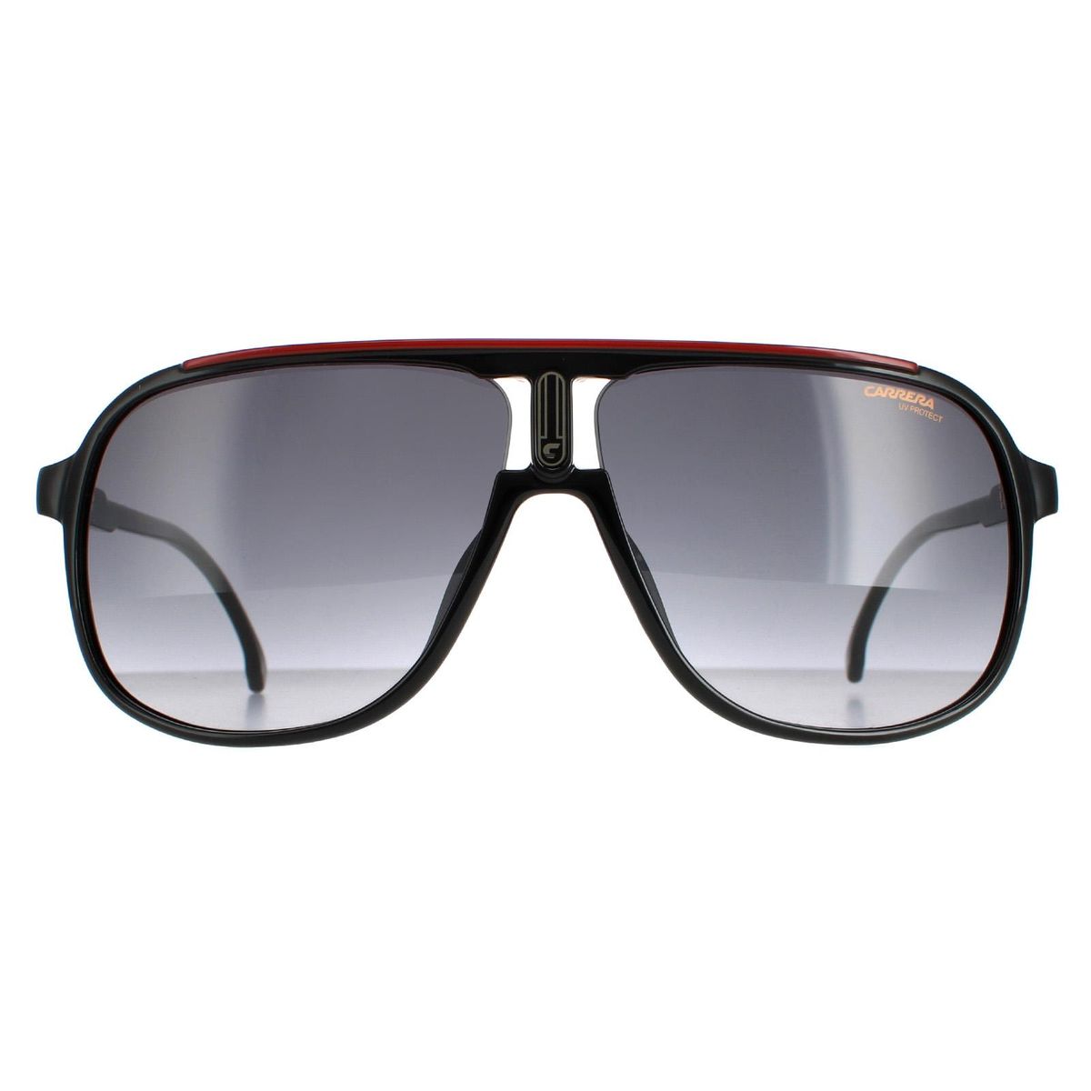 Klassische Pilotenbrille mit dunklem Farbverlauf