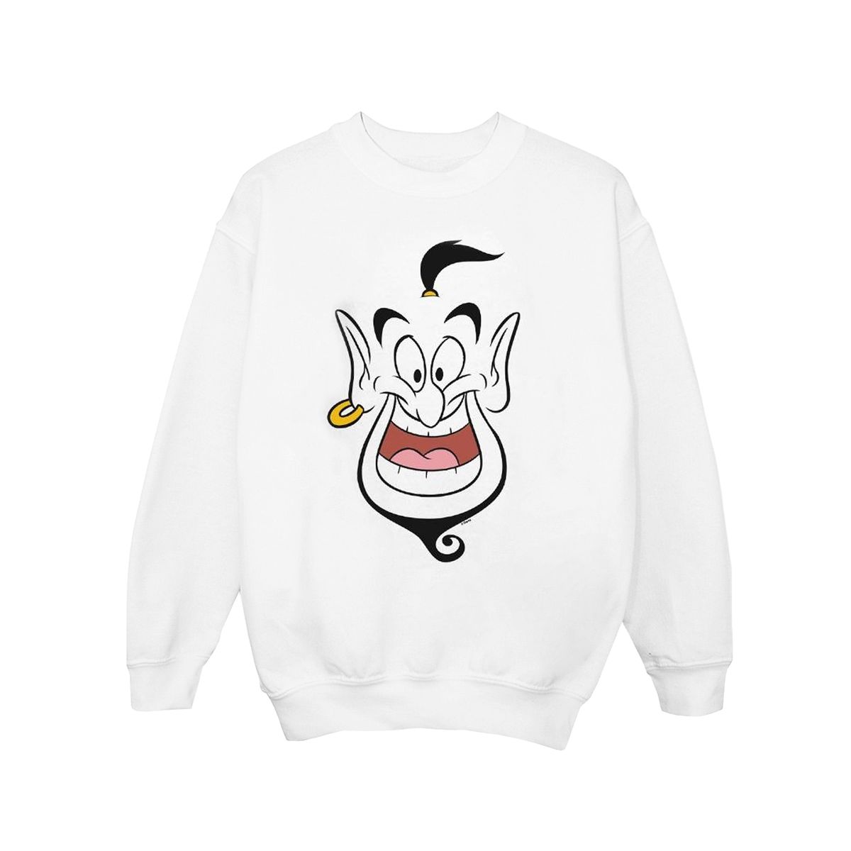 Disney - "Aladdin Genie Face" Sweatshirt für Mädchen (Weiß)