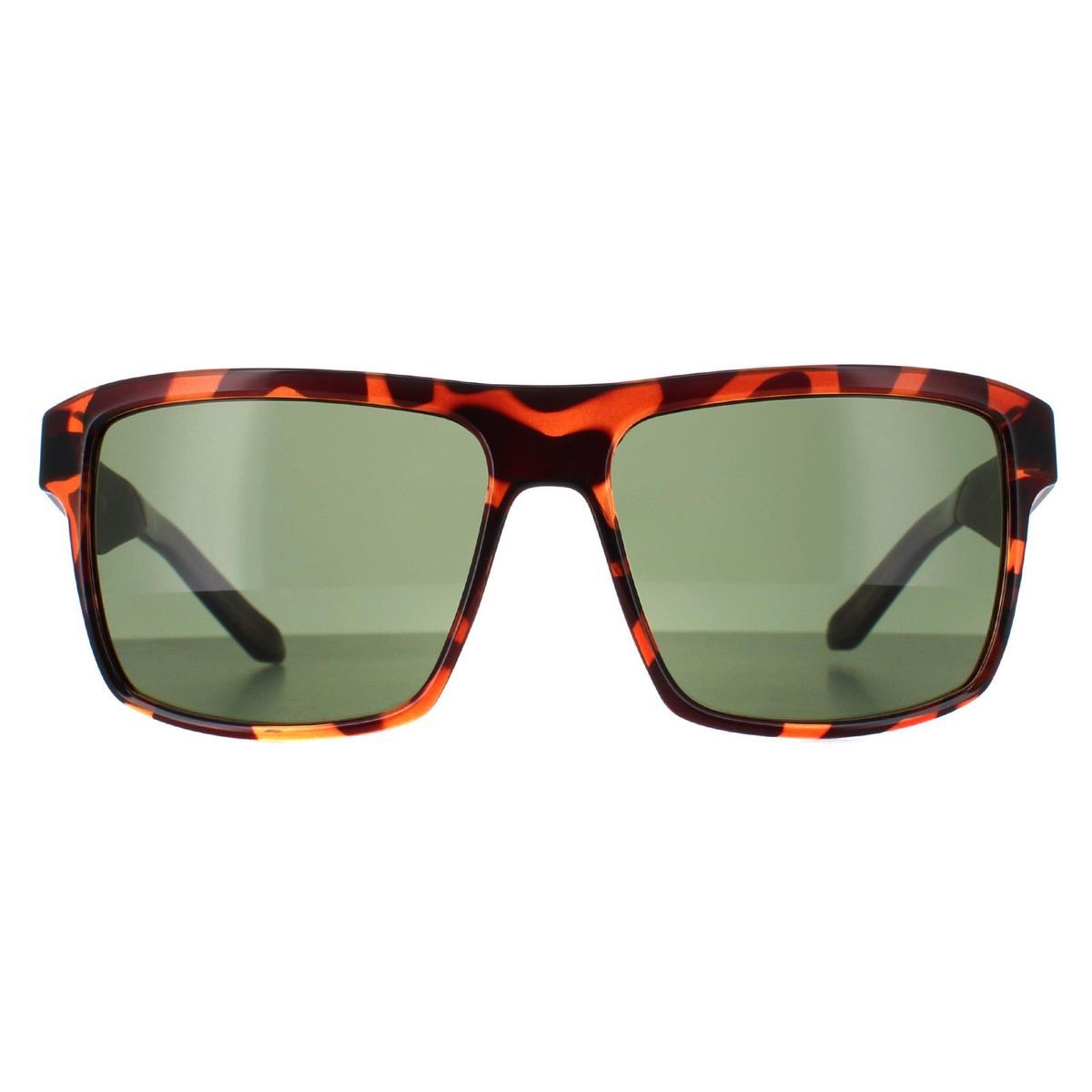 Eckige Schildpatt Sonnenbrille