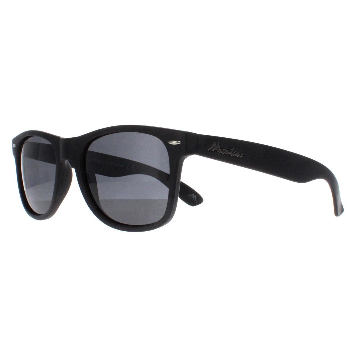 Eckige polarisierte matte Sonnenbrille
