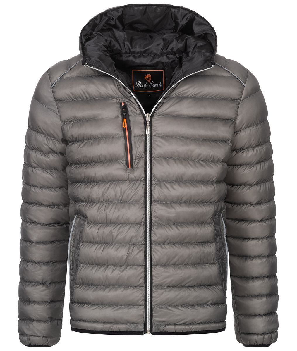 Leichte Steppjacke mit Kapuze