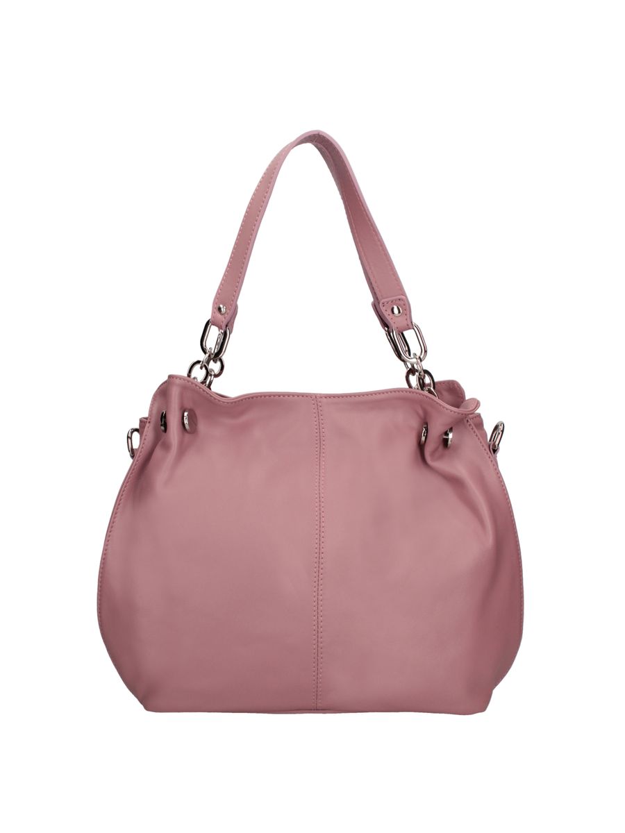 Ledertasche mit Kettendetail