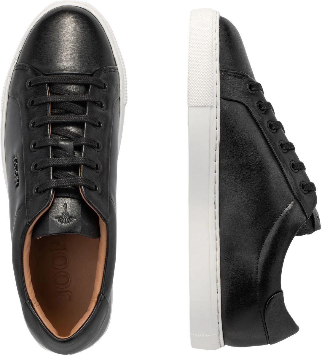 Leder-Sneakers Low-Top