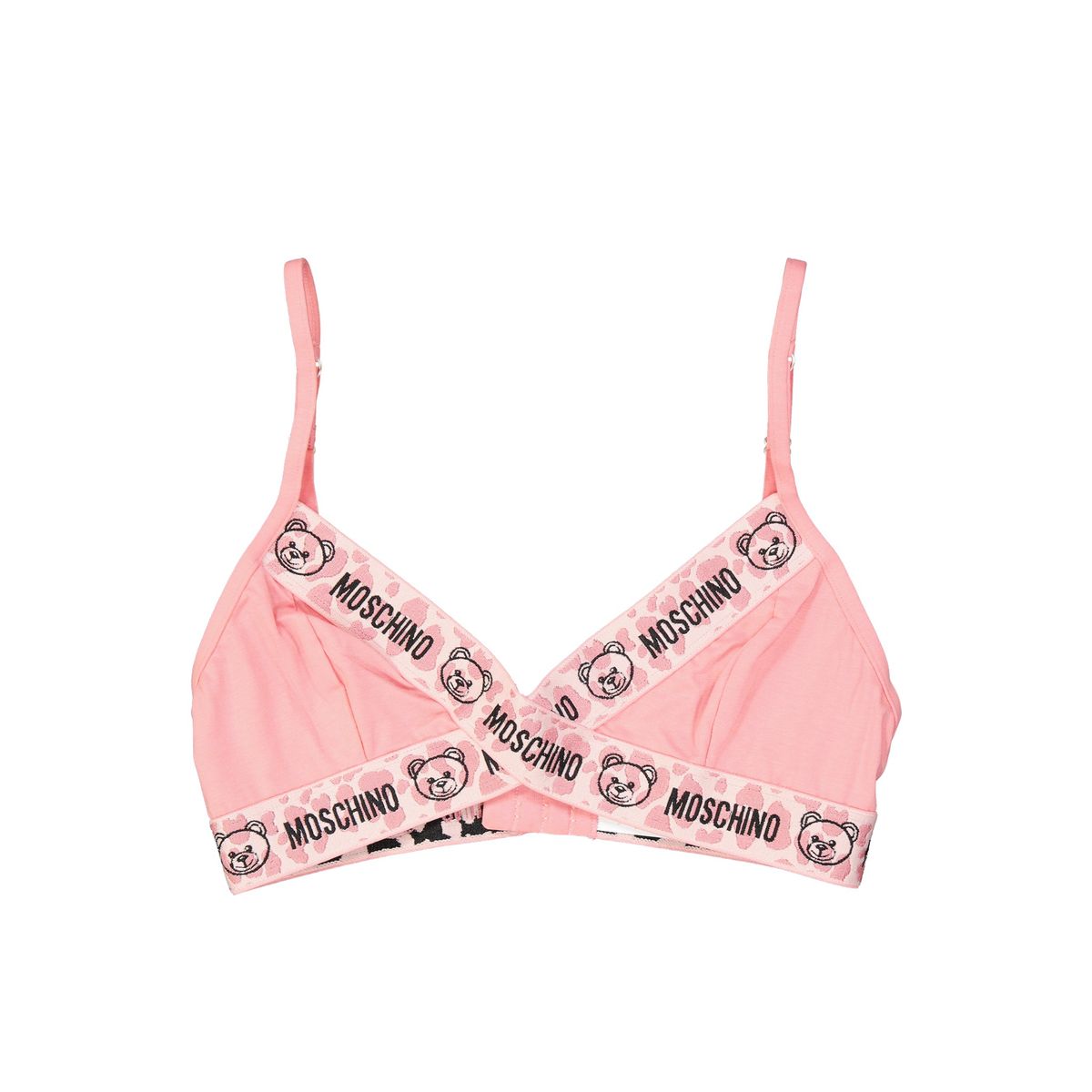 Logo Teddybär Triangel-Bralette