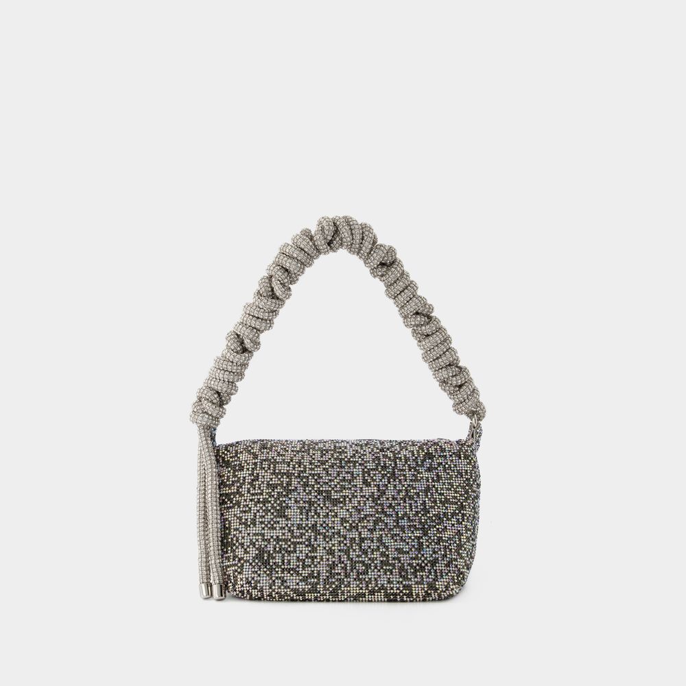 Kristall-Netz-Tasche mit Griff