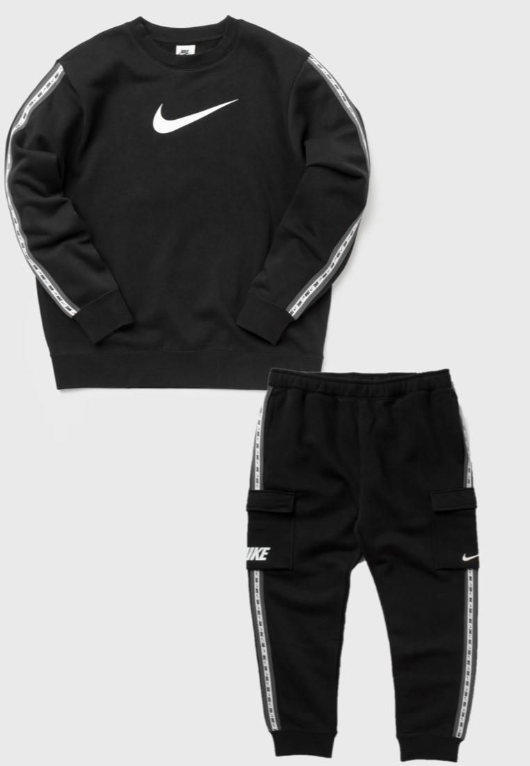 Herren Fleece Rundhals Trainingsanzug
