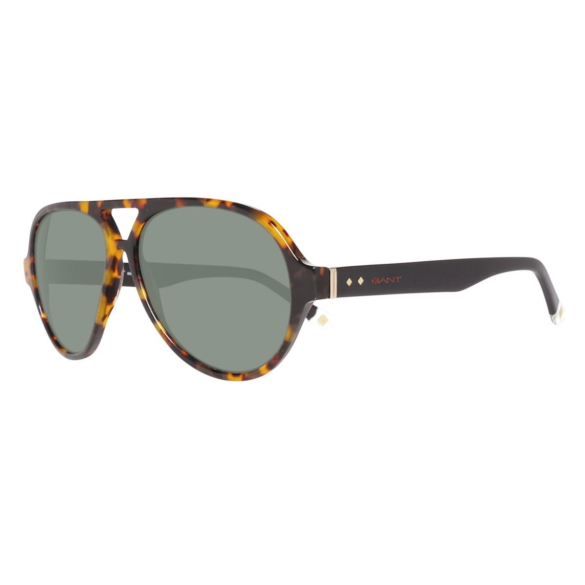 Aviator Sonnenbrille in Schildpattbraun