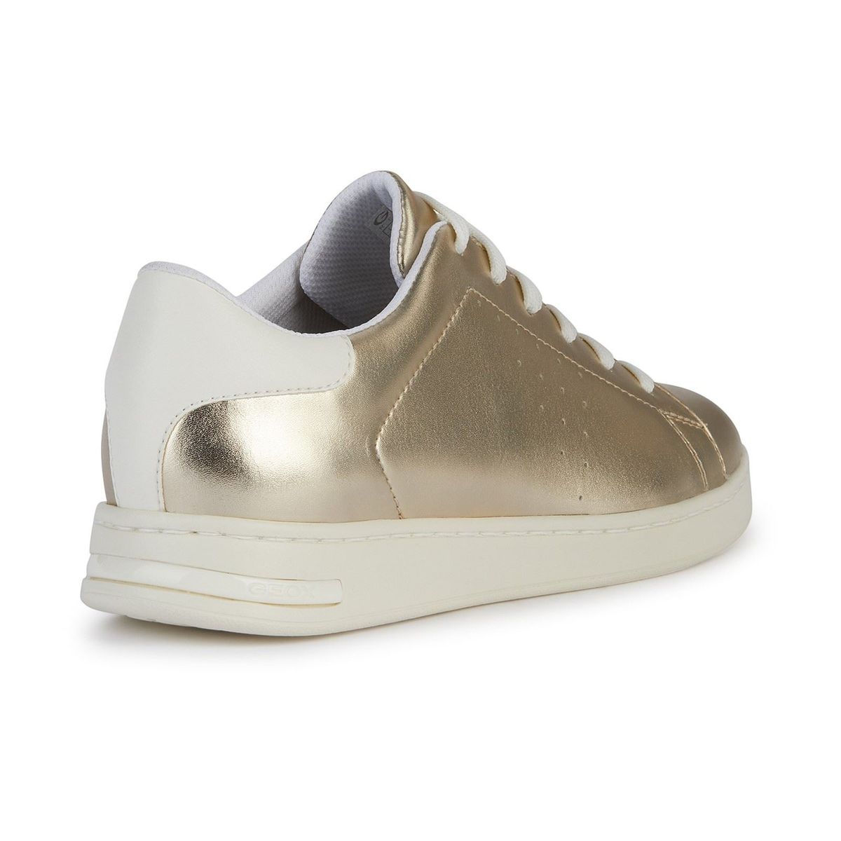 Metallische Low-Top Tennis-Sneaker