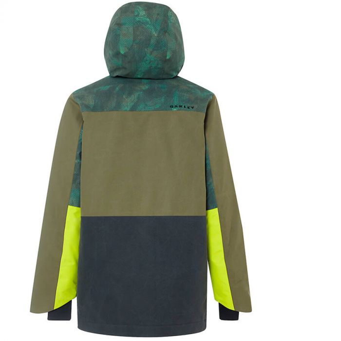 Isolierter Schnee-Anorak im Color-Block