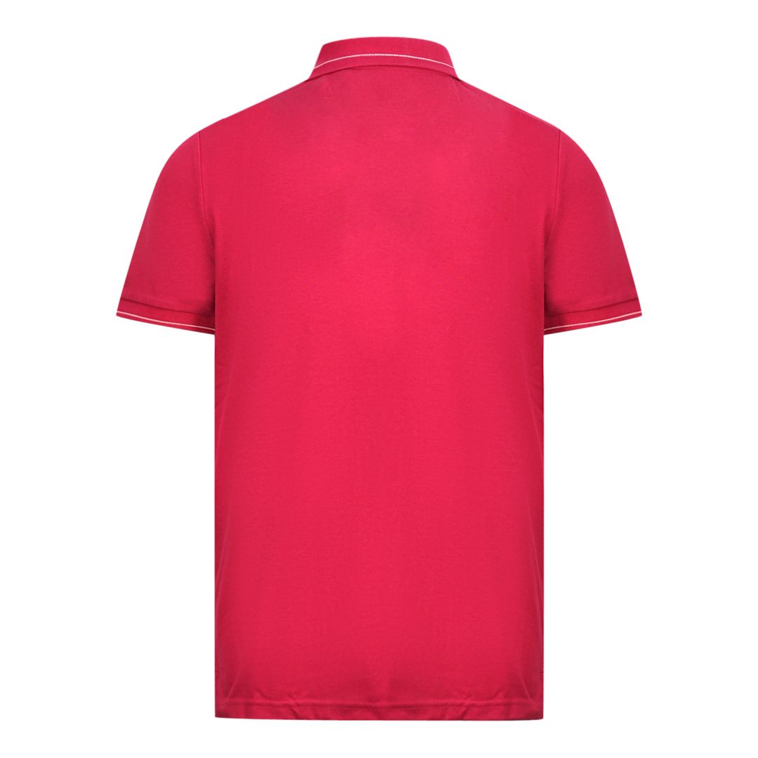 Klassisches Pique-Poloshirt mit Logo-Kragen