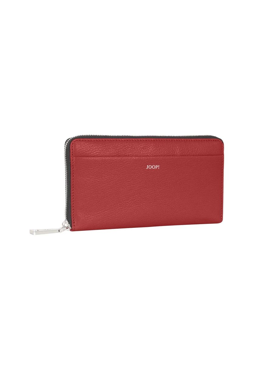 JOOP! Langbörse, Leder, RFID-Schutz, für Damen, rot, 99