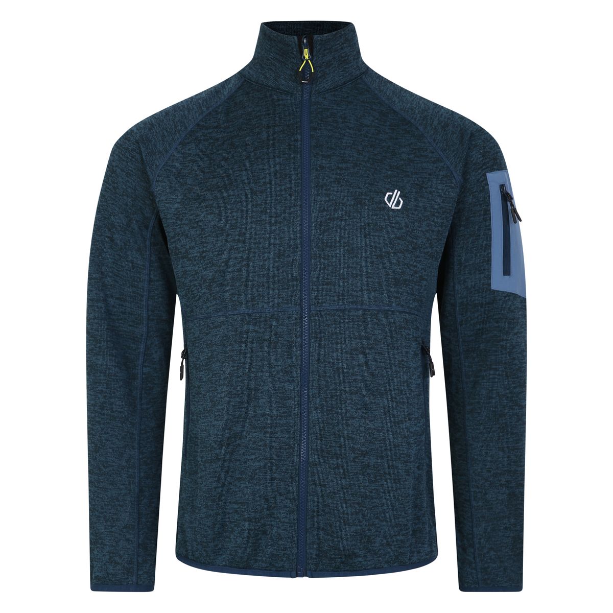 Herren Fleecejacke mit Struktur und Taschen
