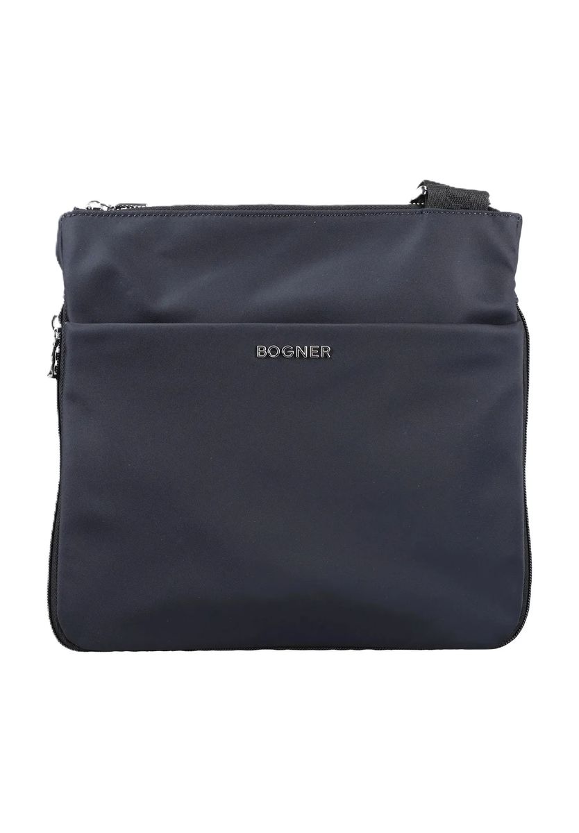 BOGNER Umhängetasche "Serena", Reißverschluss, Emblem, für Damen, blau, 99