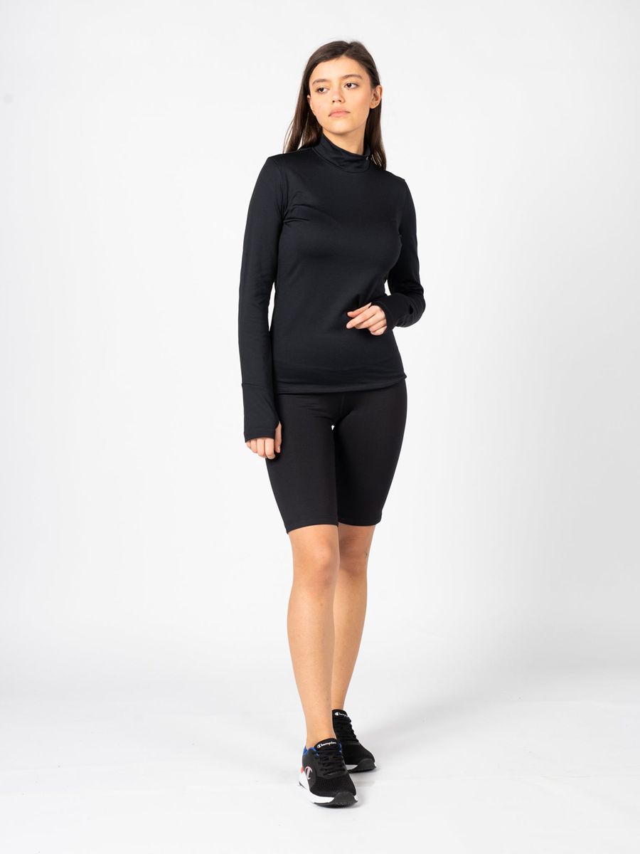 Hoch taillierte athletische Radlerhose