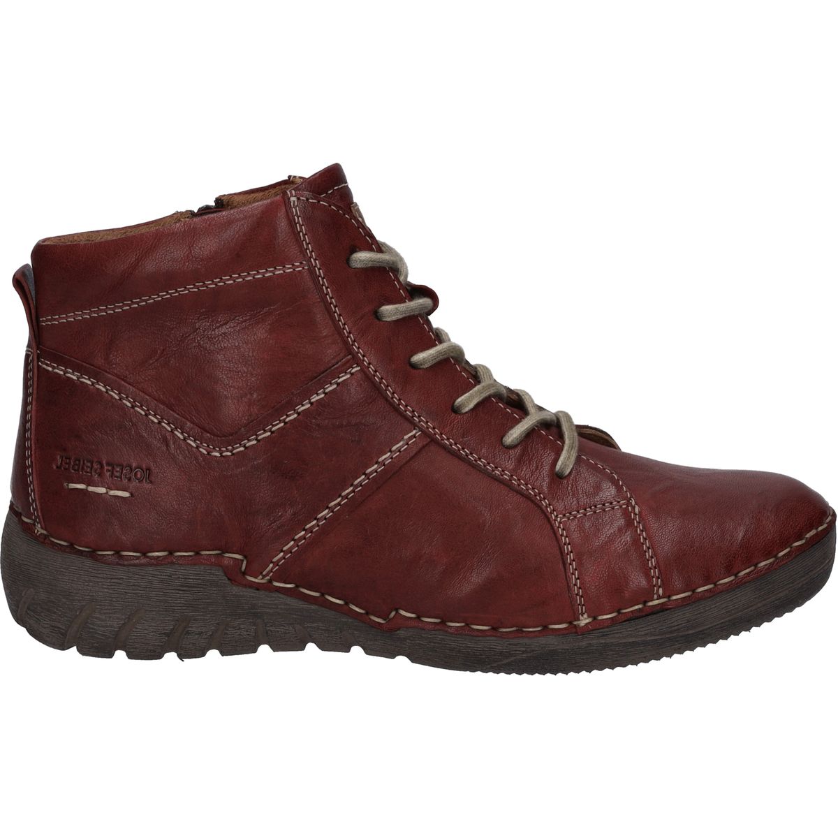 Handgenähte Lederstiefeletten zum Schnüren