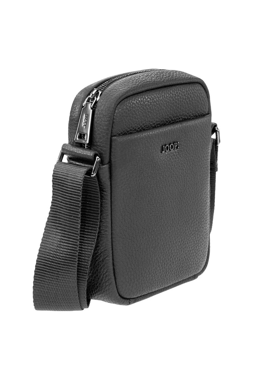 JOOP! Umhängetasche "Cardona", Leder, Emblem, uni, für Damen, schwarz