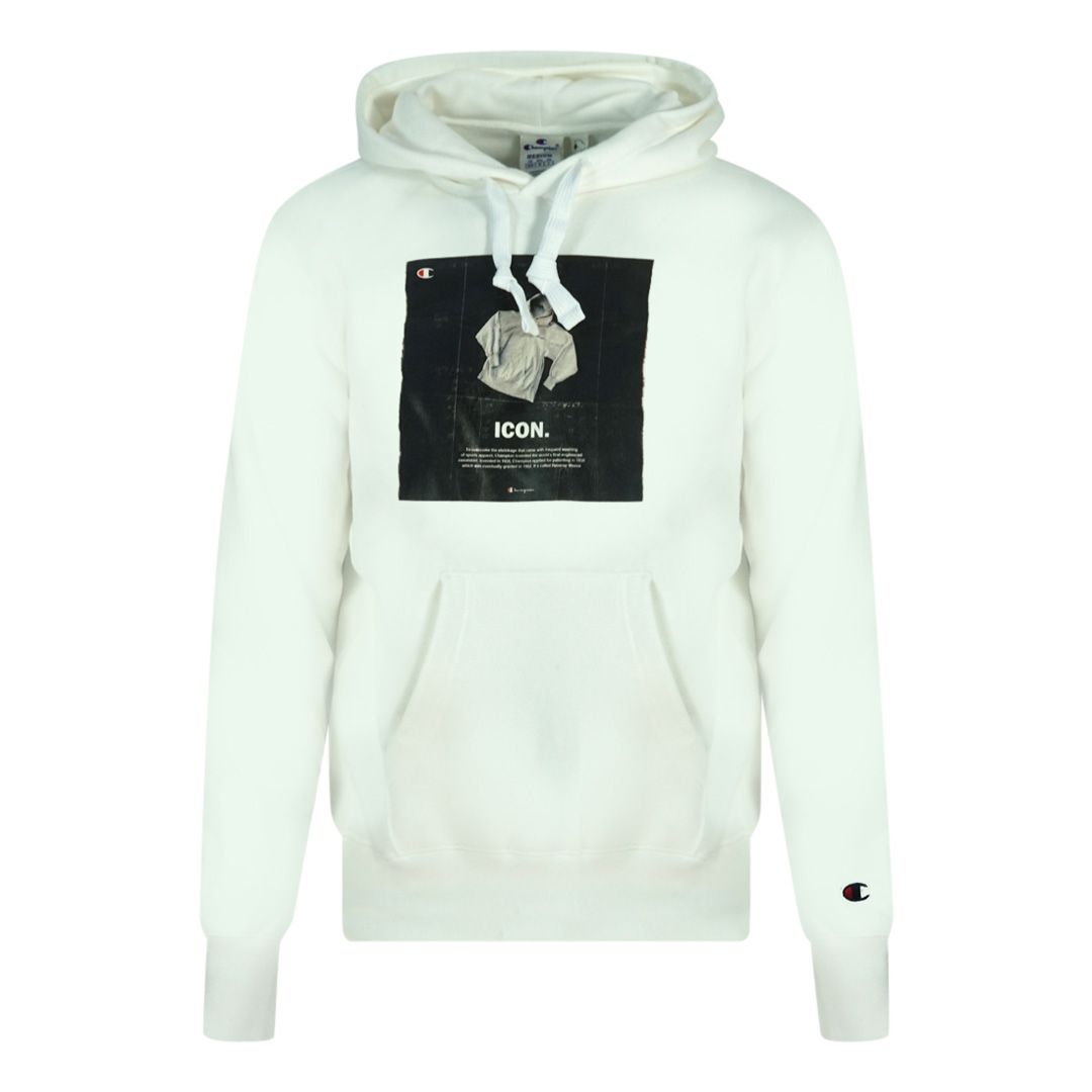 Fleece-Hoodie mit Grafikprint