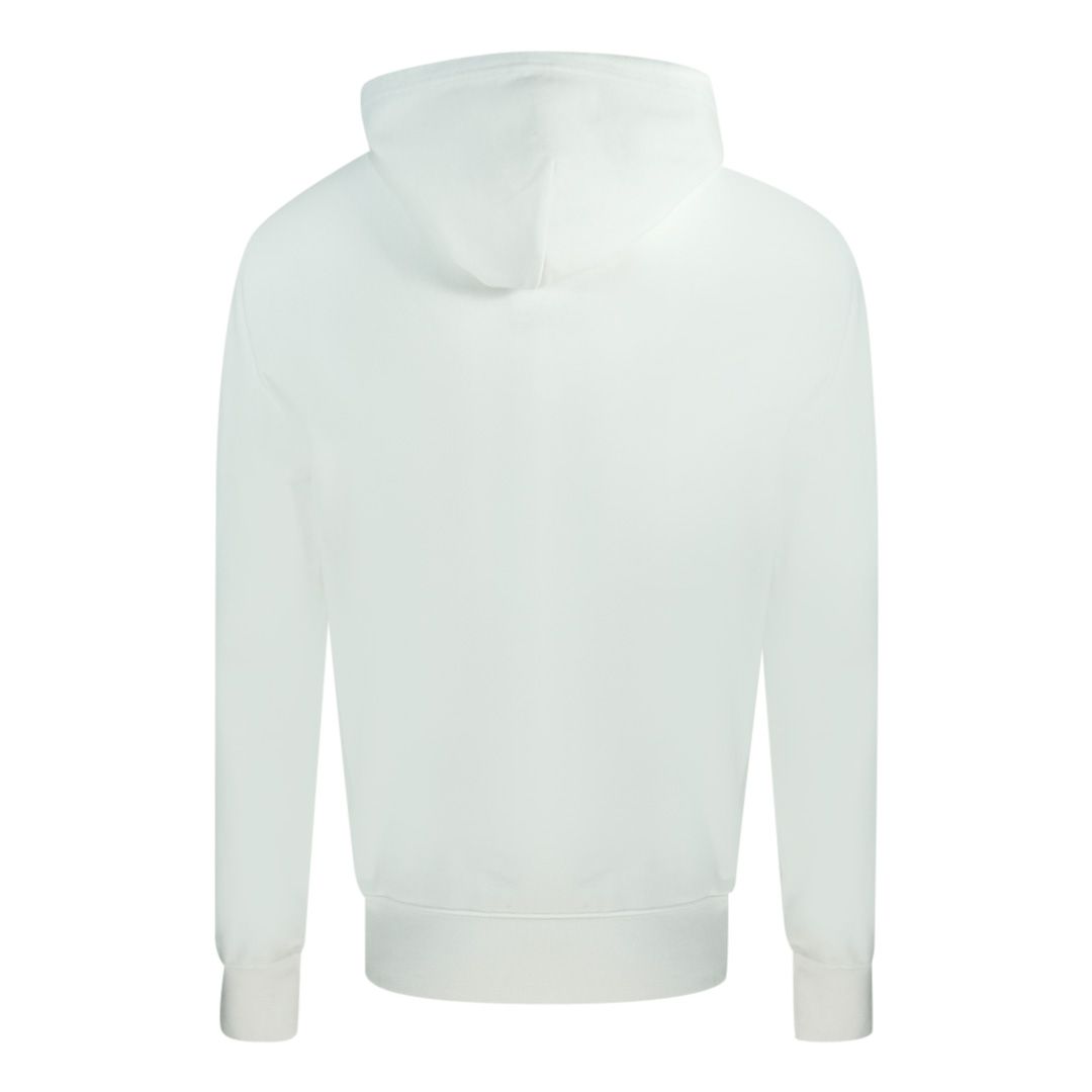 Fleece Kapuzenpullover mit Grafikprint