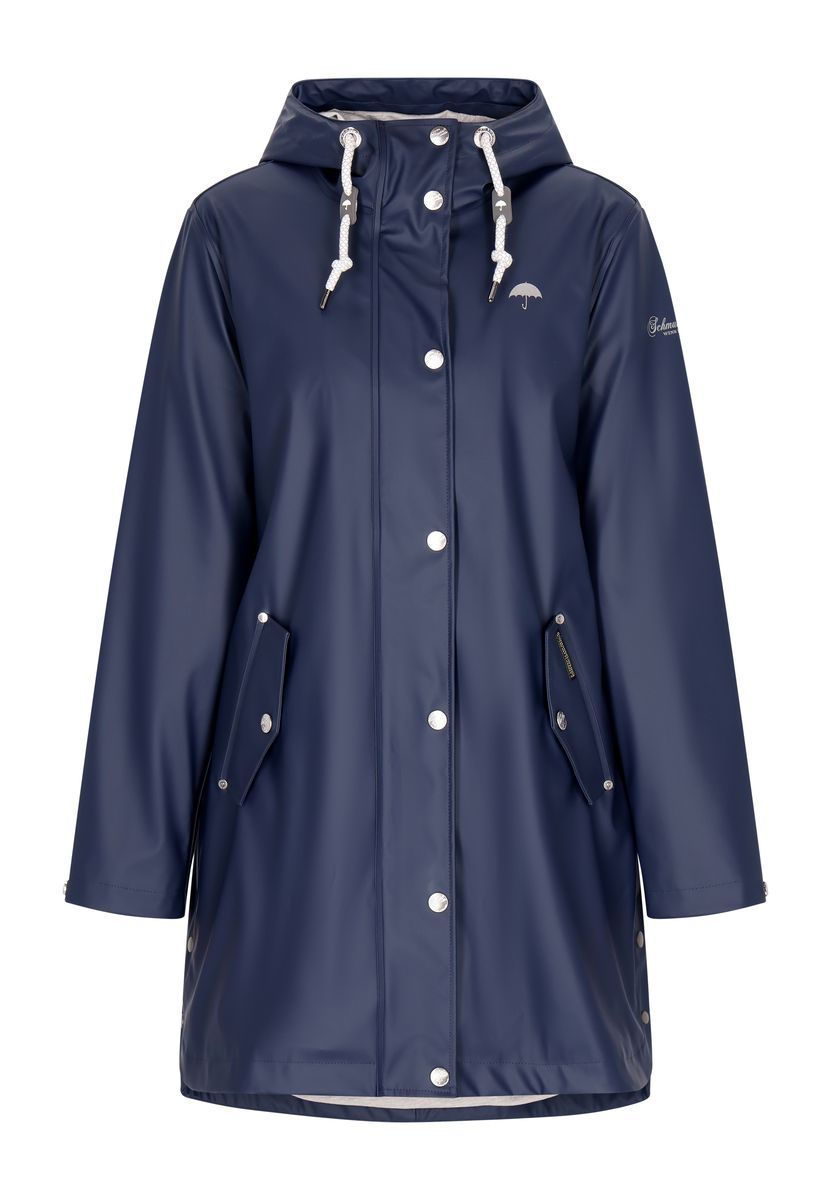 Schmuddelwedda Regenmantel Damen Marine