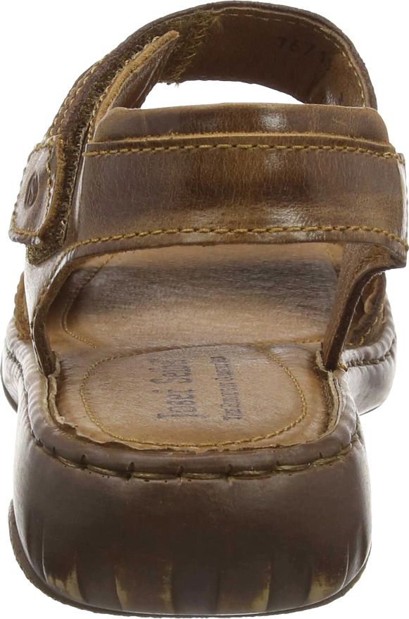 Bequeme Leder-Wanderschuhe mit Riemen